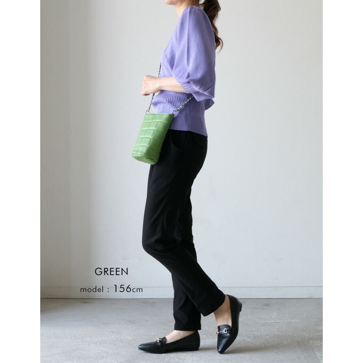 小ぶりなサイズが可愛い♪キルティングバケツミニショルダーバッグ | aquagarage | 詳細画像18 