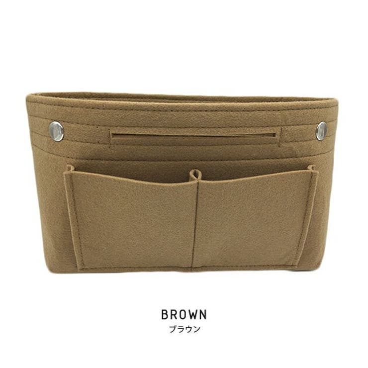 ブラウン | バッグインバッグ イエロー グレー | aquagarage