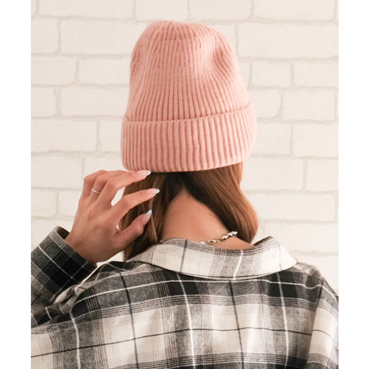 Cロゴニット帽 レディース 春 秋 冬 | aquagarage | 詳細画像4 