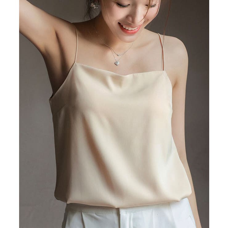 シルクタッチブラトップキャミソール | aquagarage | 詳細画像2 