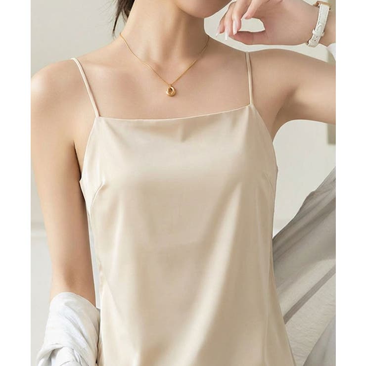 シルクタッチブラトップキャミソール | aquagarage | 詳細画像11 