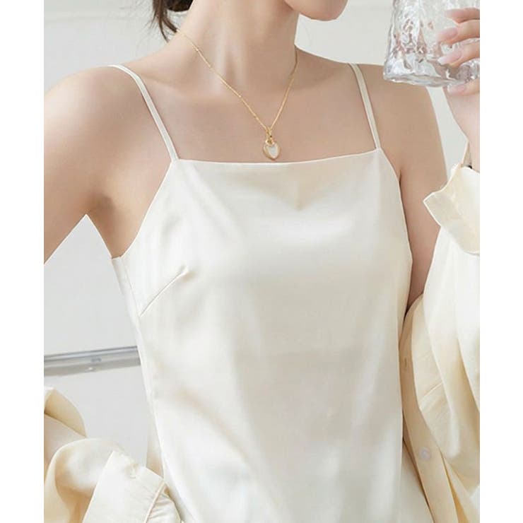 シルクタッチブラトップキャミソール | aquagarage | 詳細画像13 