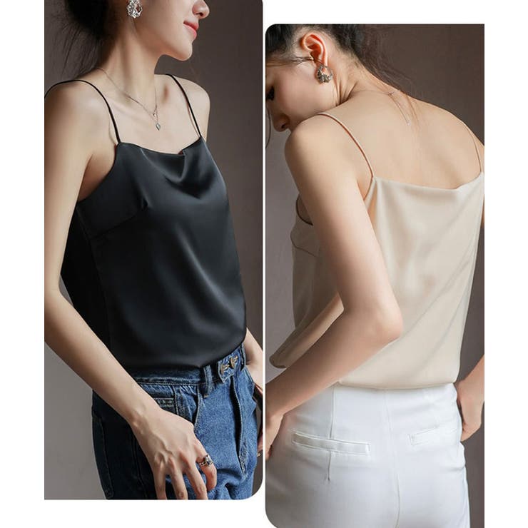 シルクタッチブラトップキャミソール | aquagarage | 詳細画像7 