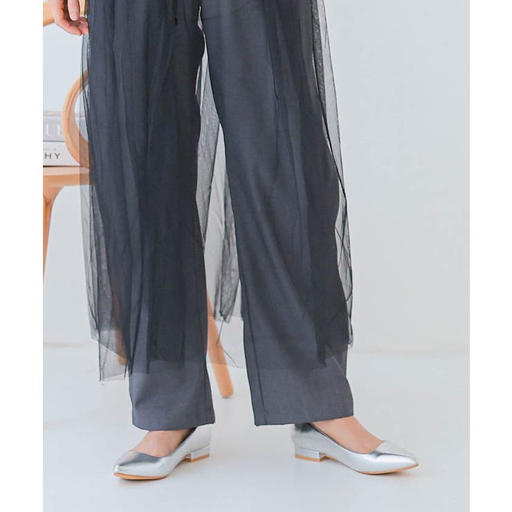 アシンメトリーローヒールパンプス | aquagarage | 詳細画像5 