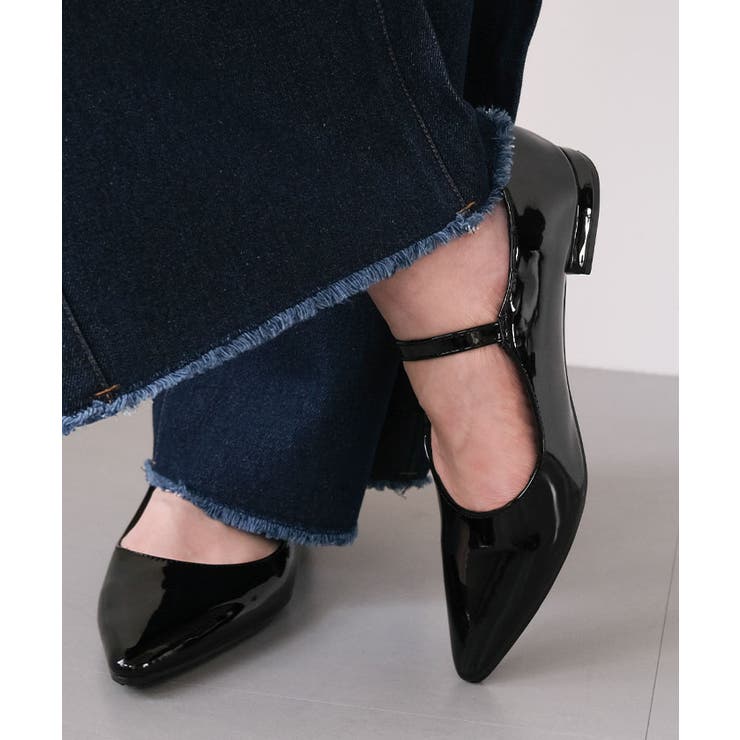 メリージェーンローヒールパンプス レディース | aquagarage | 詳細画像4 