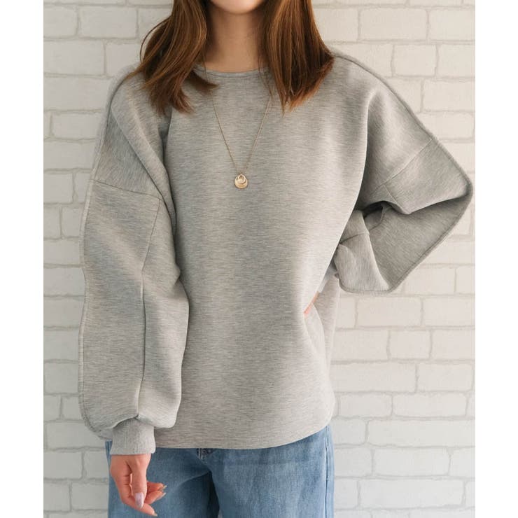 ボリュームスリーブデザイントップス レディース  秋 冬 | aquagarage | 詳細画像6 