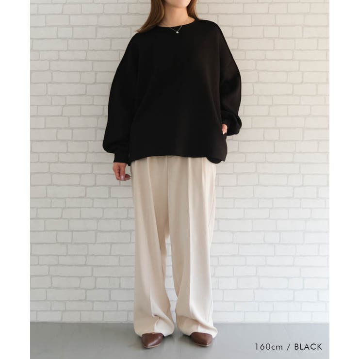 ボリュームスリーブデザイントップス レディース  秋 冬 | aquagarage | 詳細画像10 