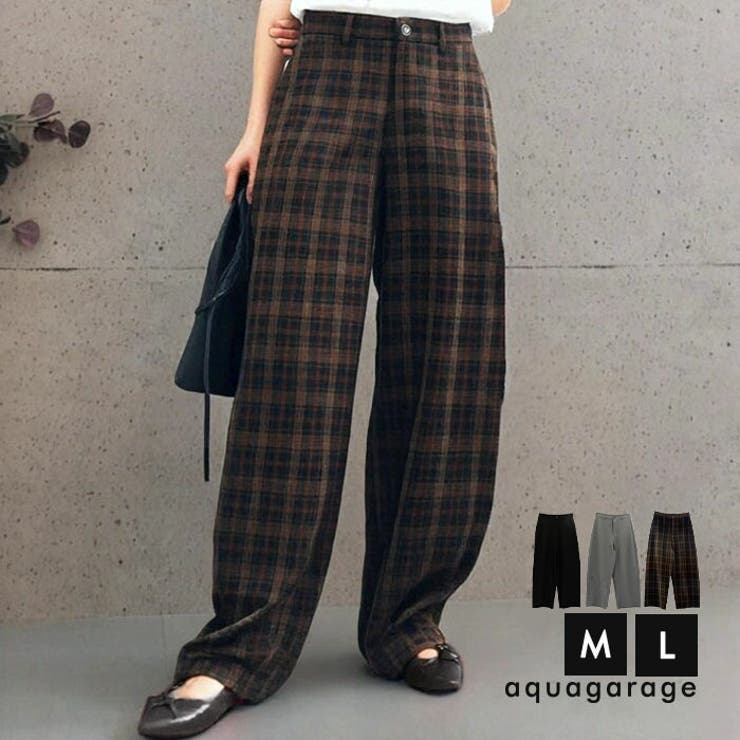 ツイルカーブパンツ  レディース 春 夏 秋 冬  M L | aquagarage | 詳細画像1 