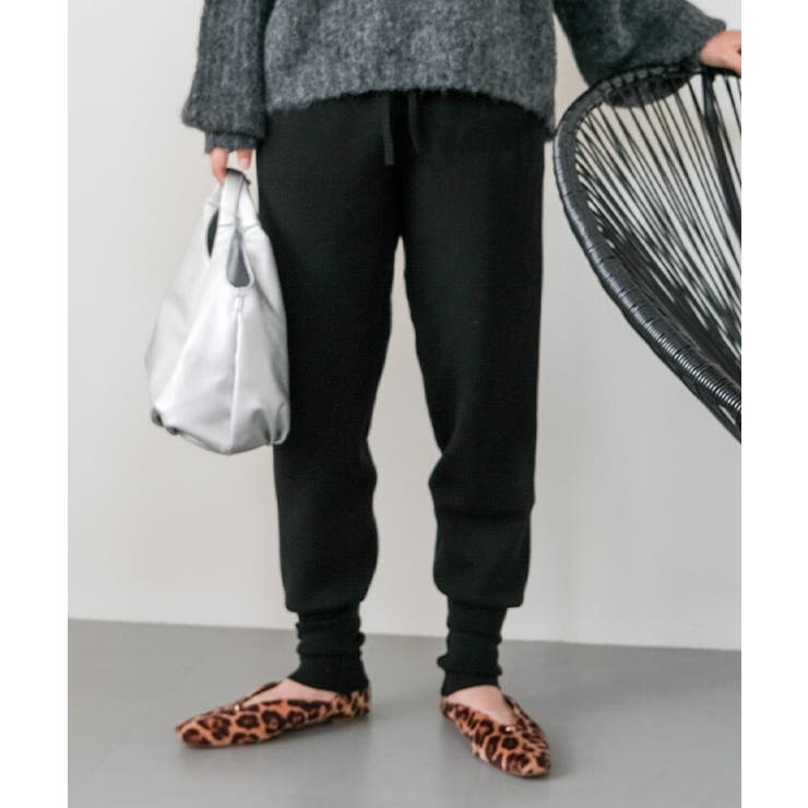 ニットジョガーパンツ レディース 秋 冬 M L | aquagarage | 詳細画像7 