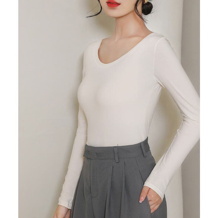 選べるネックあったかインナー  春 秋 冬 | aquagarage | 詳細画像8 