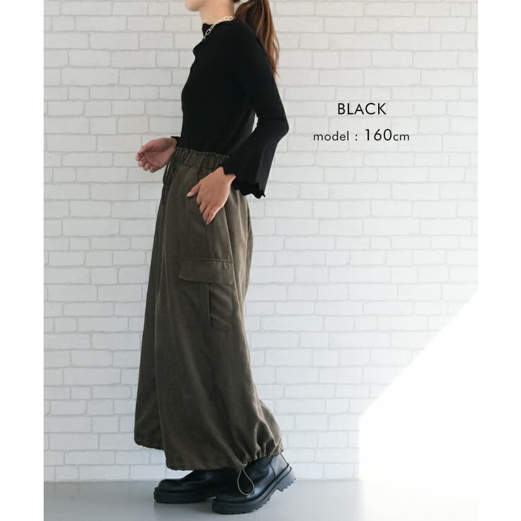 首元と袖口のウェーブデザインがポイント！ネック袖口ウェーブニットトップス | aquagarage | 詳細画像15 