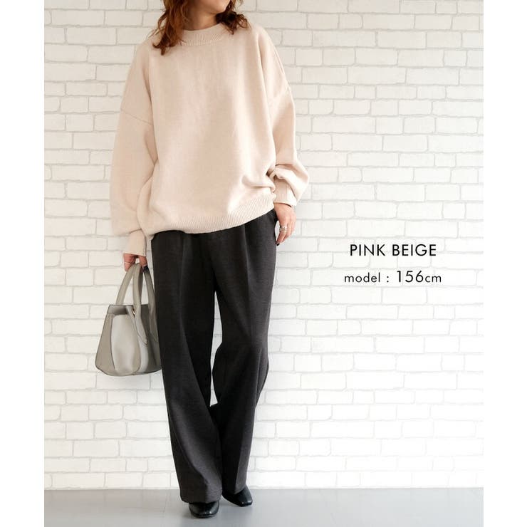 前後2wayで着られるヘンリーネックニットトップス | aquagarage | 詳細画像16 