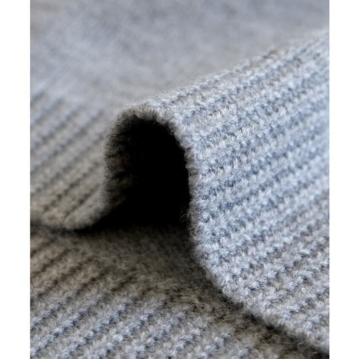 前後2wayで着られるヘンリーネックニットトップス | aquagarage | 詳細画像5 