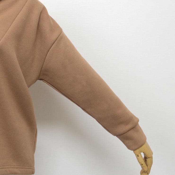 着るだけで抜け感がでる！きれいめコーデに合う深Vネック裏起毛パーカー | aquagarage | 詳細画像8 