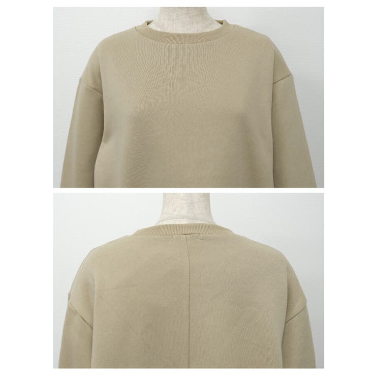 裏起毛だから寒い季節もあったかい！ラウンドテール裏起毛スウェット | aquagarage | 詳細画像9 