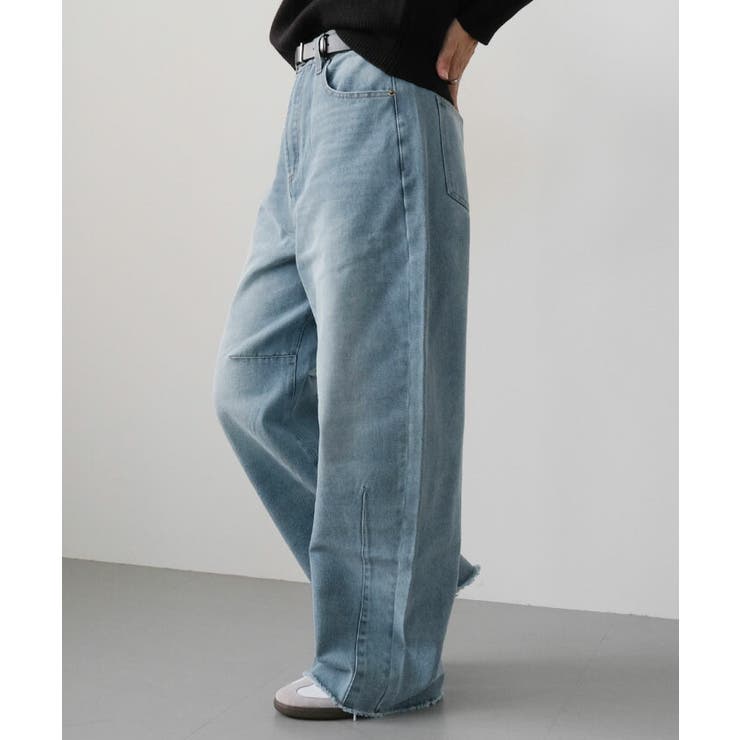 バレルレッグデニムパンツ 春 夏 秋 冬 レディース | aquagarage | 詳細画像12 