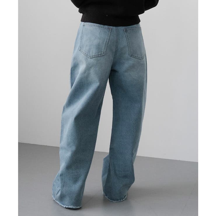 バレルレッグデニムパンツ 春 夏 秋 冬 レディース | aquagarage | 詳細画像13 