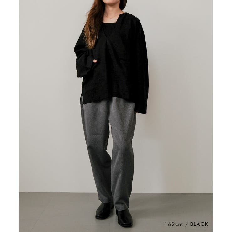 キーネックオーバートップス 春 秋 冬 M レディース | aquagarage | 詳細画像15 