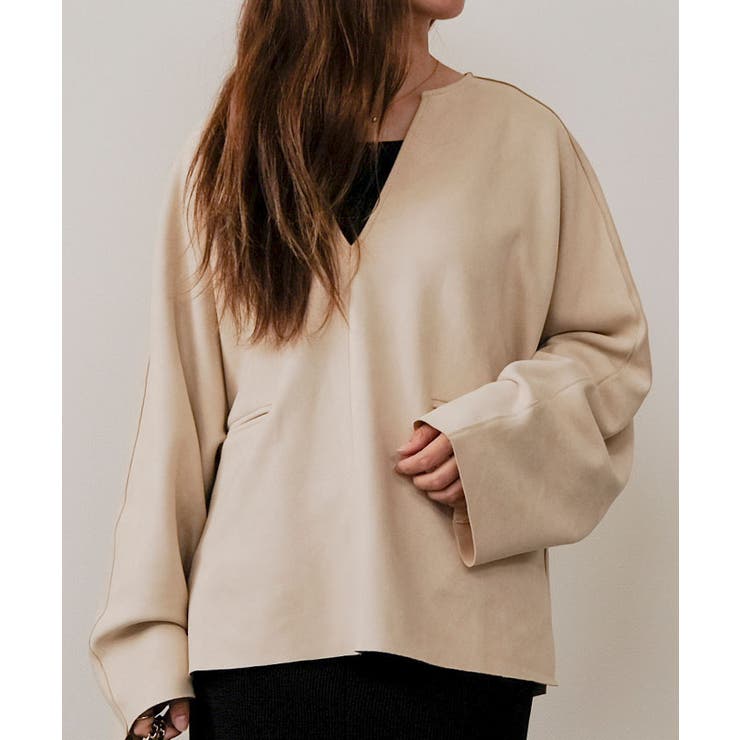 キーネックオーバートップス 春 秋 冬 M レディース | aquagarage | 詳細画像9 