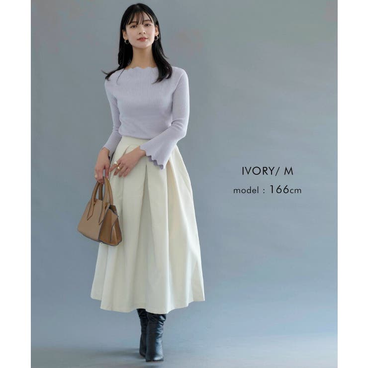 あっちゃん　新品タグ付　28080円 AMACA　　高級上品スカート あっちゃん 新品タグ付 28080円 AMACA 高級上品スカート くま