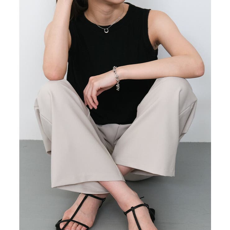 テレコリブタンクトップ 春 夏 秋 | aquagarage | 詳細画像5 