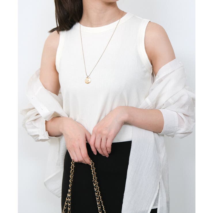 テレコリブタンクトップ 春 夏 秋 | aquagarage | 詳細画像10 