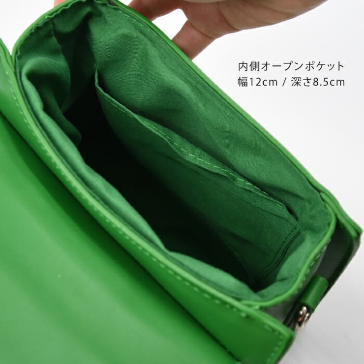 小ぶりながらしっかり収納してくれる! ワイドベルトミニショルダーバッグ | aquagarage | 詳細画像10 