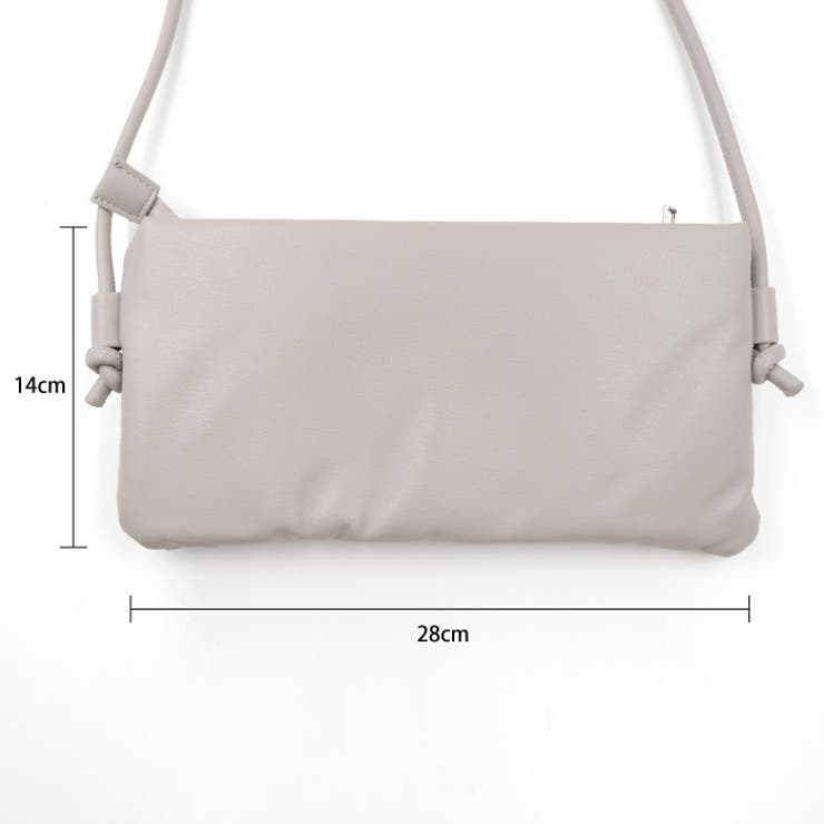 コーデに合わせるだけでこなれ感アップ♪スクエアショルダーバッグ | aquagarage | 詳細画像6 