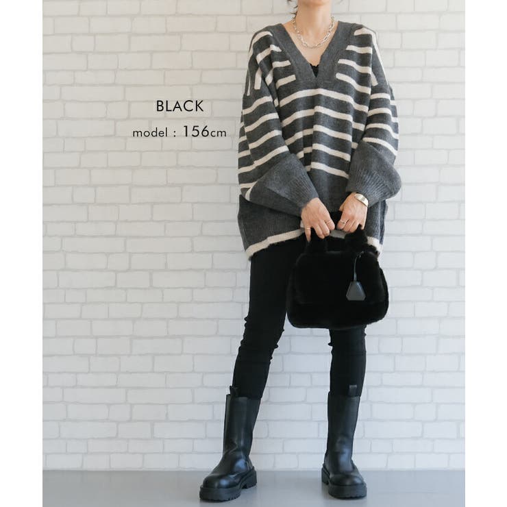 シーズンムードがグッと高まるフェイクファー2wayバッグ | aquagarage | 詳細画像17 