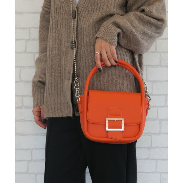 キレイめにもカジュアルにも、コーデを選ばず使えるミニショルダーチェーンバッグ | aquagarage | 詳細画像13 