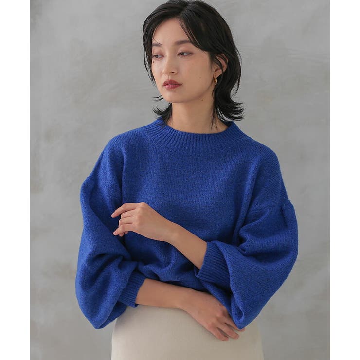 ハイネックオーバーサイズニットトップス レディース  秋 冬 | aquagarage | 詳細画像3 