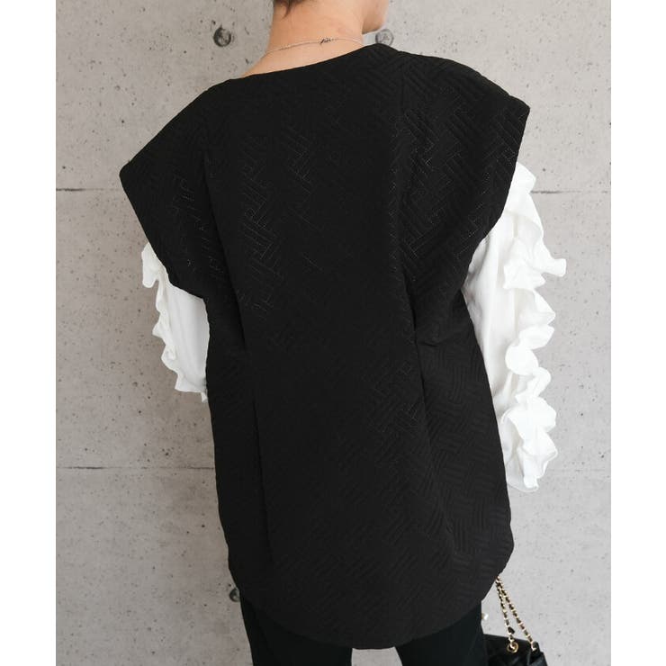 ウエストタックキルトベスト | aquagarage | 詳細画像5 