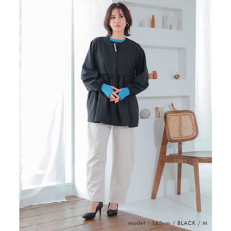 ペプラムトップス | aquagarage | 詳細画像5 