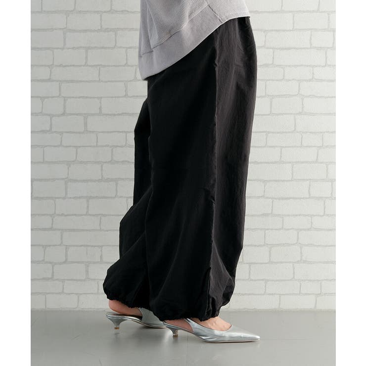 タックバルーンパンツ レディース 春 夏 秋 M | aquagarage | 詳細画像5 