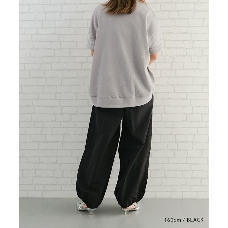 タックバルーンパンツ レディース 春 夏 秋 M | aquagarage | 詳細画像7 