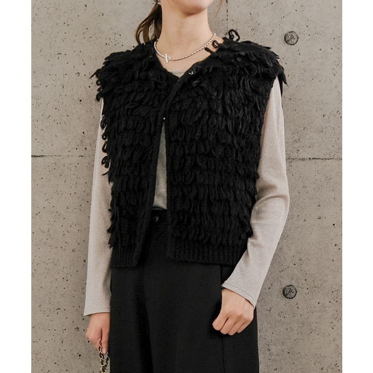 ループヤーンベスト 春  秋 冬  レディース | aquagarage | 詳細画像16 