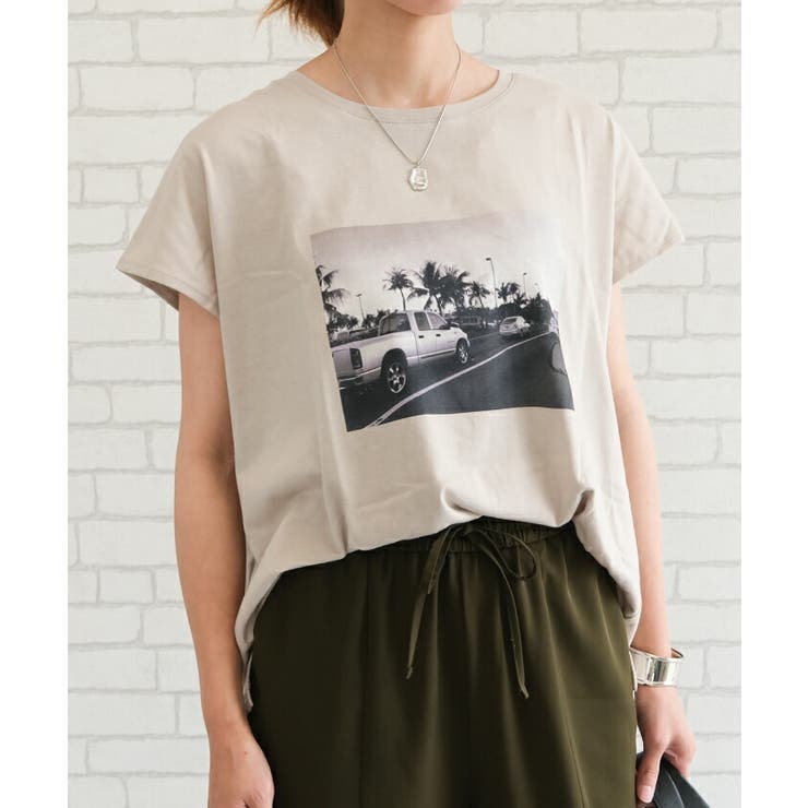 大人っぽく綺麗に着られる♪フォトプリントTシャツ | aquagarage | 詳細画像14 
