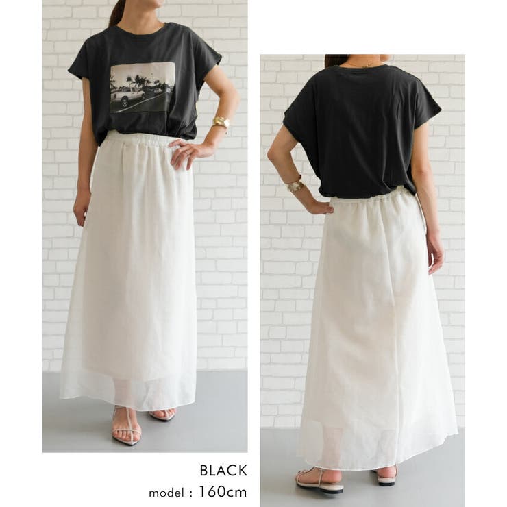 大人っぽく綺麗に着られる♪フォトプリントTシャツ | aquagarage | 詳細画像20 
