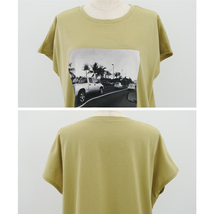 大人っぽく綺麗に着られる♪フォトプリントTシャツ | aquagarage | 詳細画像8 