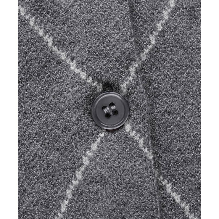 アーガイル柄カーディガン 春  秋 冬 M レディース | aquagarage | 詳細画像14 