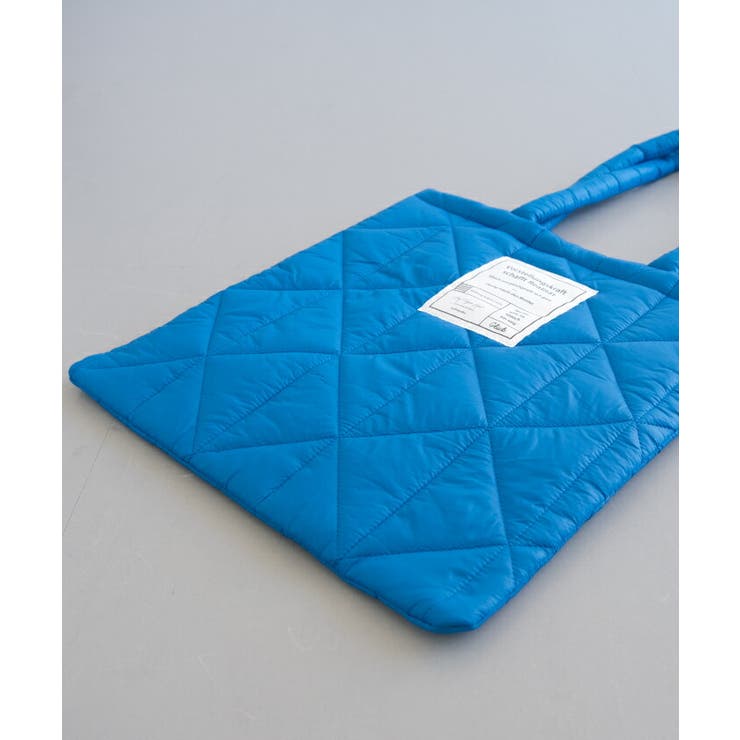 パデットキルトトートバッグ | aquagarage | 詳細画像5 