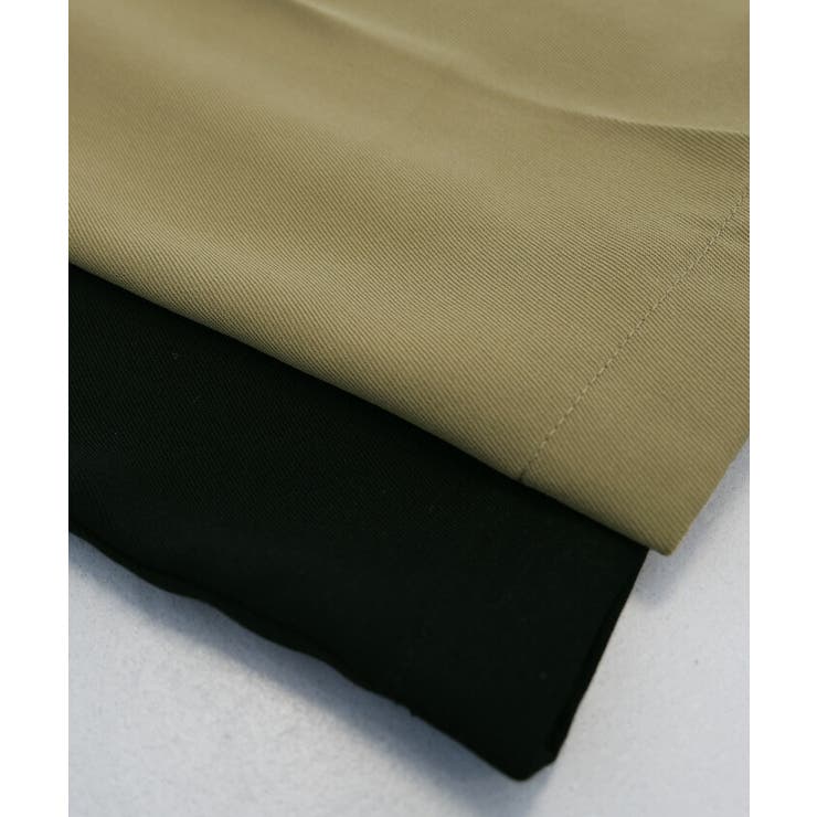 ボタンを外すとハーフパンツとして着用できるセパレートストレートパンツ | aquagarage | 詳細画像4 