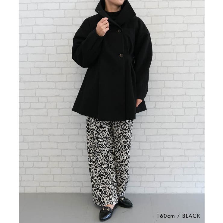 スタンドカラーコート ロングコート レディース | aquagarage | 詳細画像14 