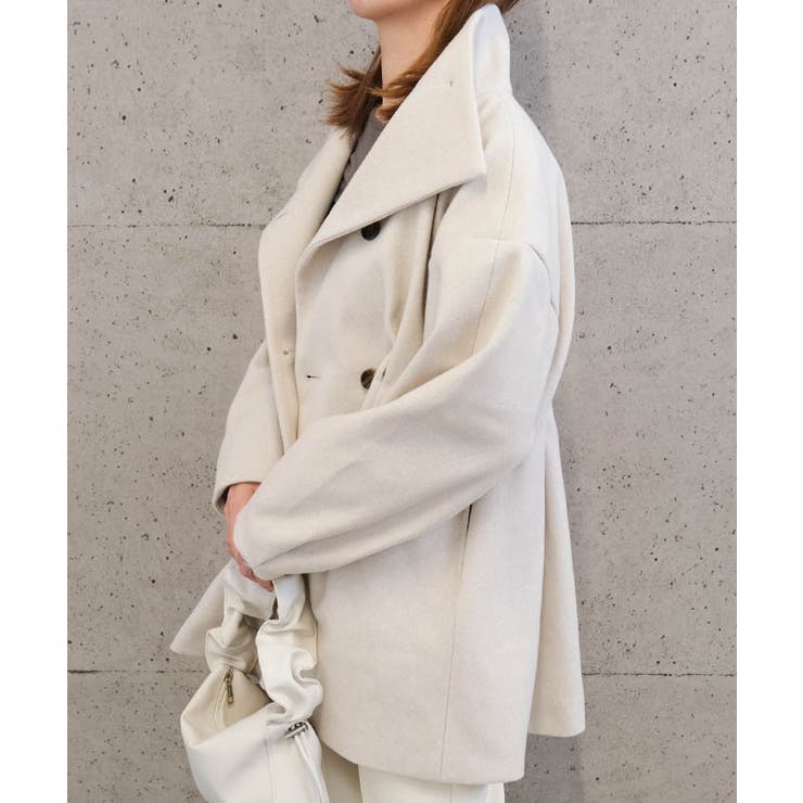 スタンドカラーコート ロングコート レディース | aquagarage | 詳細画像7 