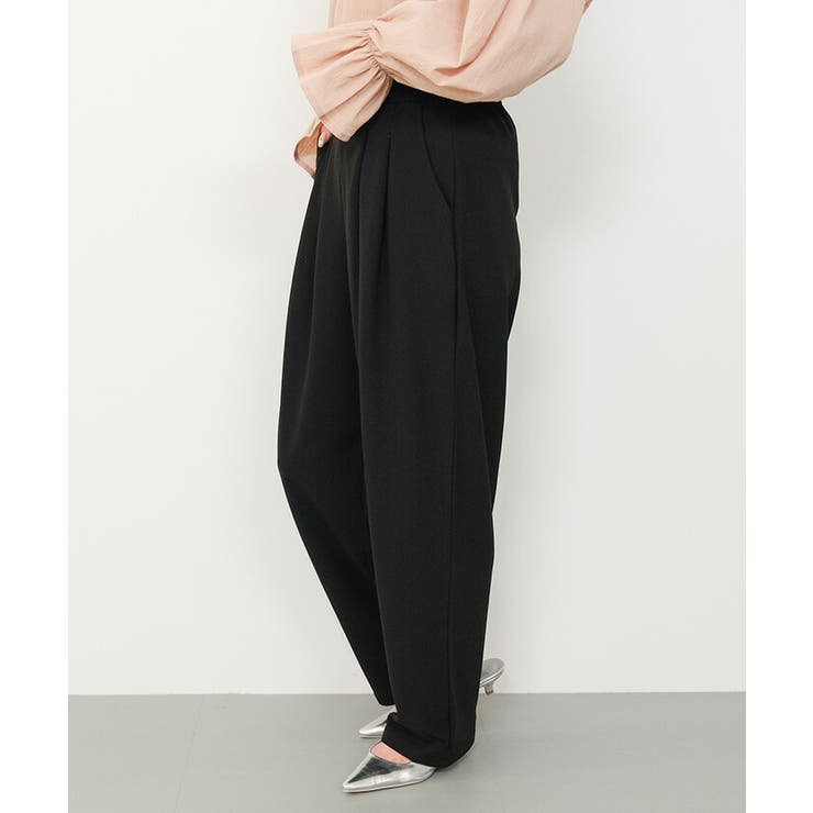 タックジョーゼットパンツ 春 夏 秋 M | aquagarage | 詳細画像10 