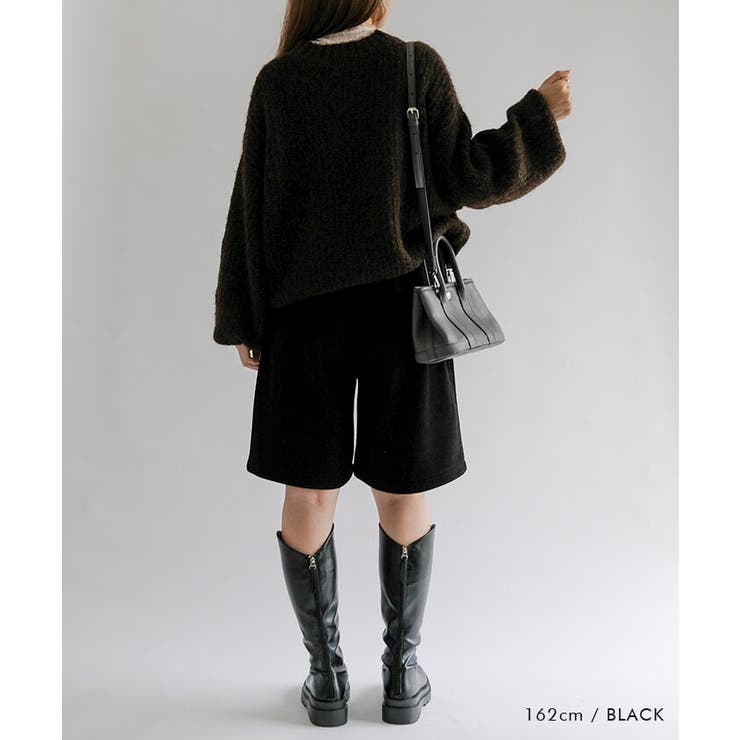 コーデュロイハーフパンツ  レディース 春 秋  冬 M | aquagarage | 詳細画像4 