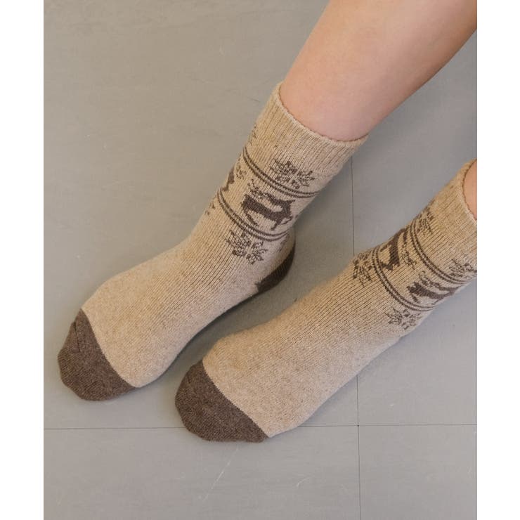 裏パイル起毛ルームソックス | aquagarage | 詳細画像2 