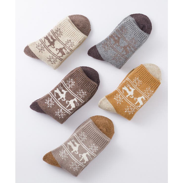 裏パイル起毛ルームソックス | aquagarage | 詳細画像6 