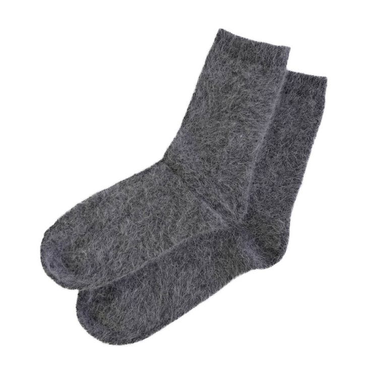 チャコール | アンゴラモヘヤソックス レディース | aquagarage