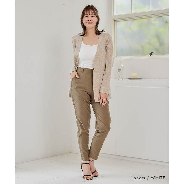 スクエアカットリブニットタンクトップ 春 夏 秋 | aquagarage | 詳細画像13 